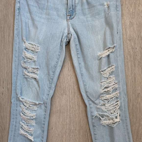 FRAME Le Skinny De Jeanne - Honey Rips - Picture 3 of 9